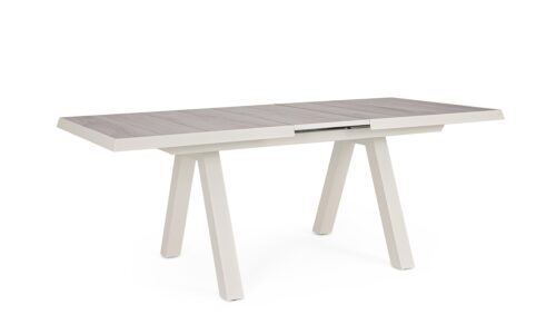 Krion - Mesa Extensible de 163 (203) cm Pelican