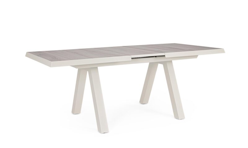 Krion - Mesa Extensible de 163 (203) cm Pelican