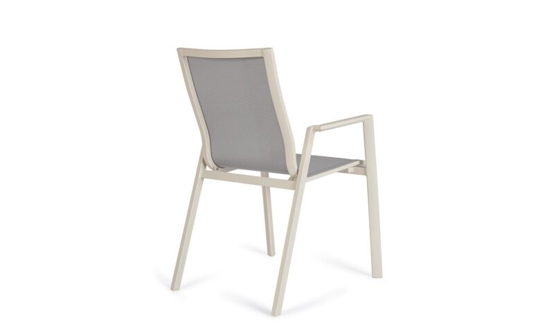 Krion - Silla para exterior, Pelican (Pack 4 uds) - Apilables - Imagen 4