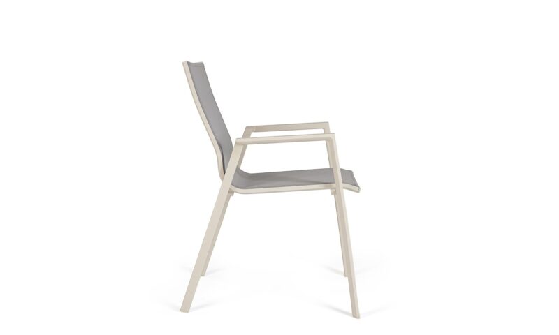 Krion - Silla para exterior, Pelican (Pack 4 uds) - Apilables - Imagen 2