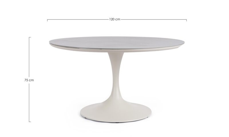 Arnold - Mesa de exterior de 120  cm Pelikan - Imagen 2