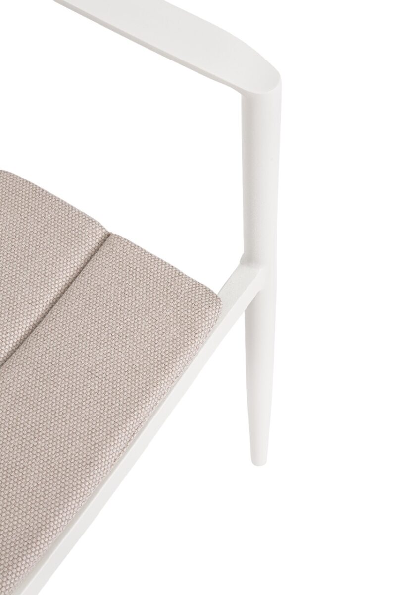 Nebula - Silla para exterior, Vapor (Pack 4 uds) - Apilables - Imagen 8
