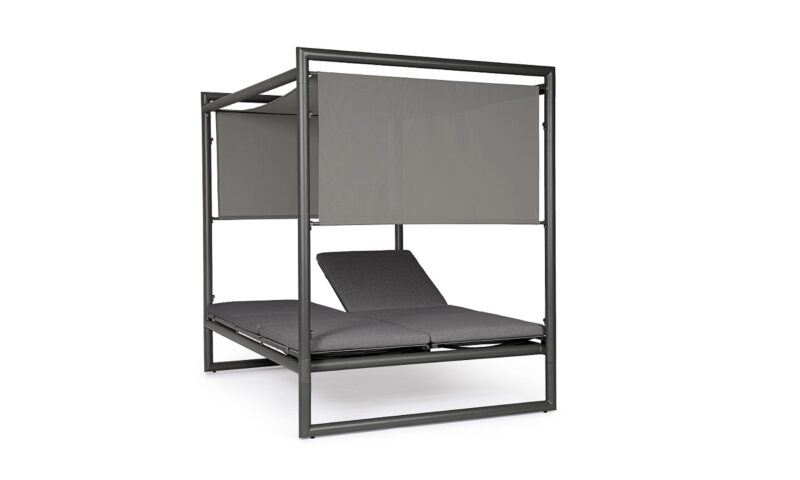 Konnor - Daybed para exterior, Antracita - Imagen 3