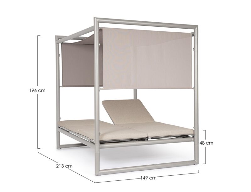 Konnor - Daybed para exterior, Rastin - Imagen 7