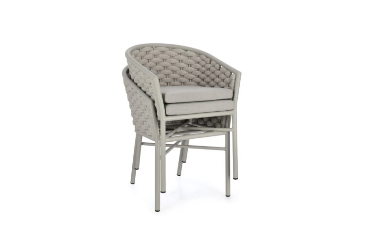 Margalida - Silla para exterior - Saturn (Pack 4 uds) - Imagen 6