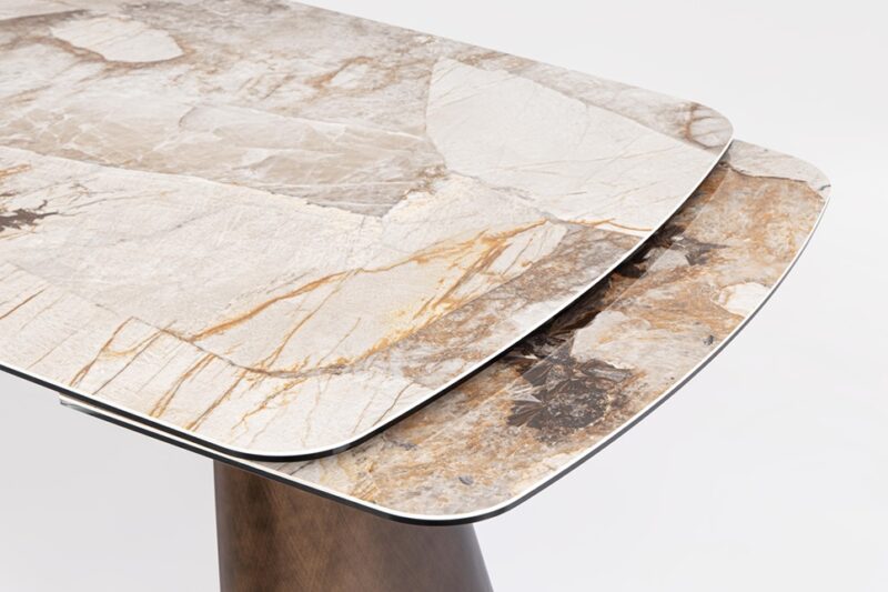 Cile - Mesa de comedor de 180 (ext. 220/260) x 100 cm Patagonia - Imagen 6