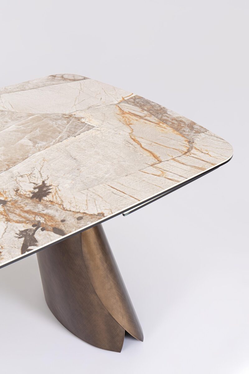 Cile - Mesa de comedor de 180 (ext. 220/260) x 100 cm Patagonia - Imagen 5