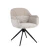 Isotta - Silla tapizado Beige