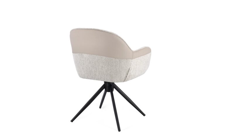Isotta - Silla tapizado Beige - Imagen 4