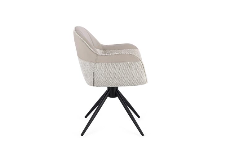 Isotta - Silla tapizado Beige - Imagen 3