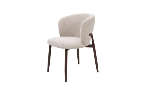 Alternative view of Amalia - Silla Beige (Apilables)