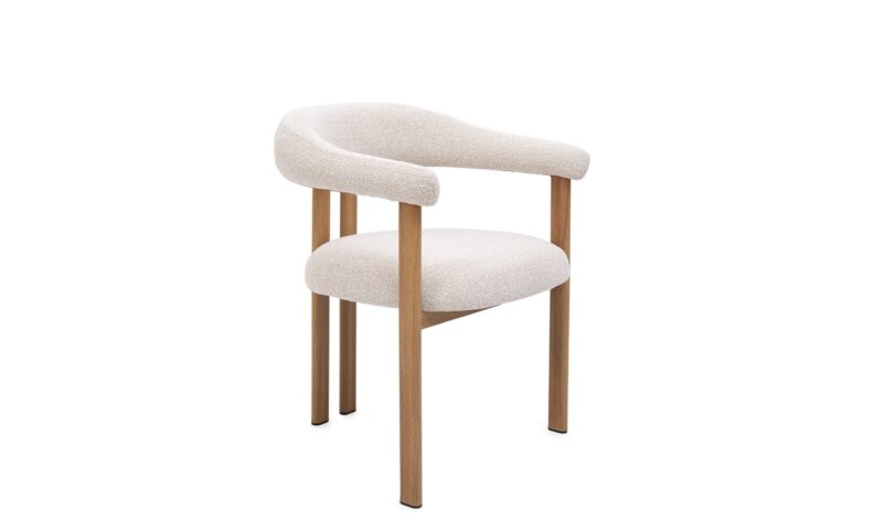 Giuditta - Silla tapizado Natural/Lino