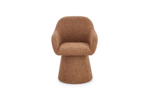 Alternative view of Antara - Sillón giratorio Terracota
