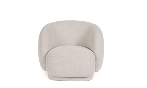 Alternative view of Brittany - Sillón giratorio, Natural (Pack 2 uds)