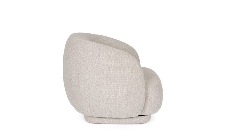 Brittany - Sillón giratorio, Natural - Imagen 3