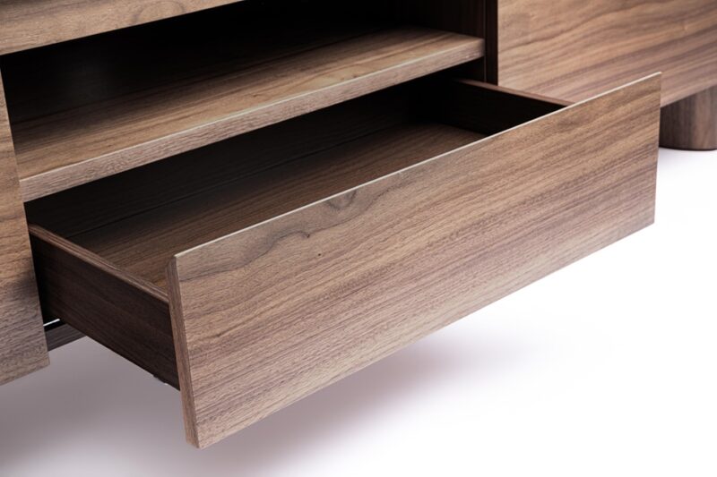Ezekiel - Mueble para TV de 180 x 45 x 39.5 cm, 2P1C - Imagen 6
