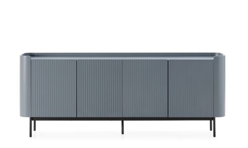 Willa - Aparador de 200 cm, 4P Azul