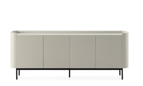 Willa - Aparador de 200 cm, 4P Crema