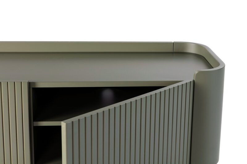 Willa - Mueble para TV de 180 cm, 3P Verde - Imagen 6