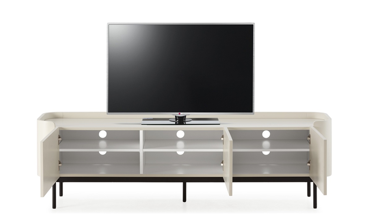 Willa - Mueble para TV de 180 cm, 3P Crema - Imagen 9