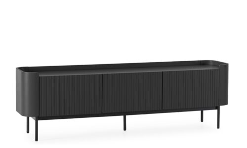 Alternative view of Willa - Mueble para TV de 180 cm, 3P Negro