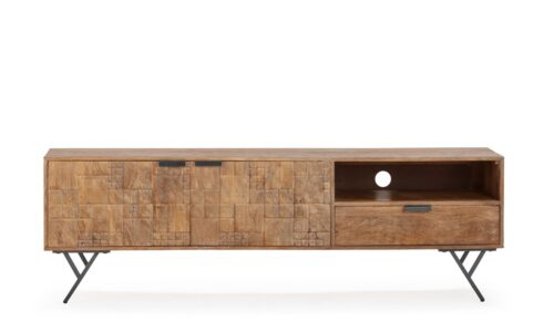 Priya - Mueble para TV de 175 cm, con 2P/1C