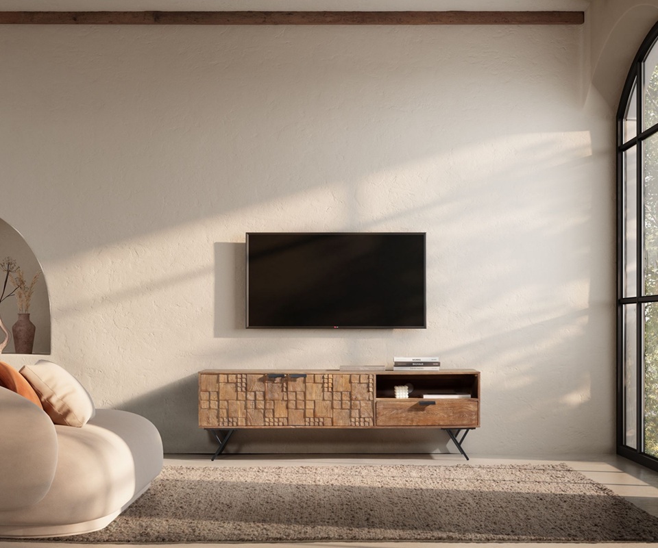 Priya - Mueble para TV de 175 cm, con 2P/1C - Imagen 3