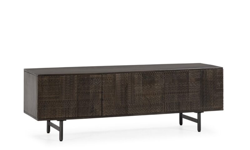Kalai - Mueble para TV de 145 cm, con 3P