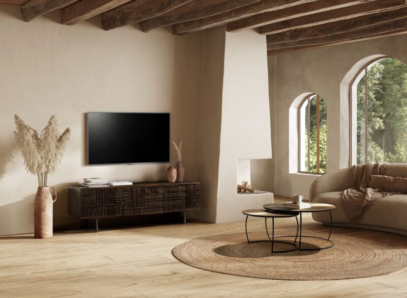 Kalai - Mueble para TV de 145 cm, con 3P - Imagen 3