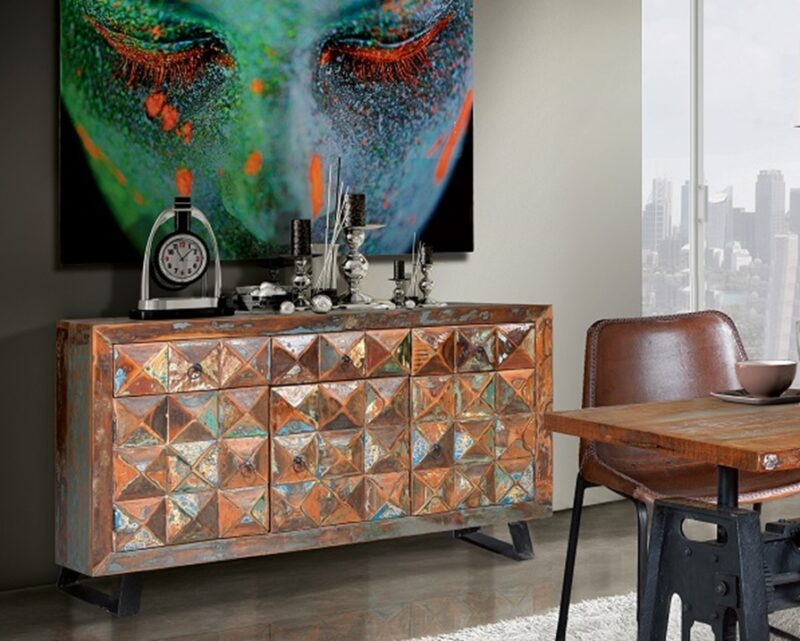 Diamond - Aparador de 150 cm con 3P/3C - Imagen 3