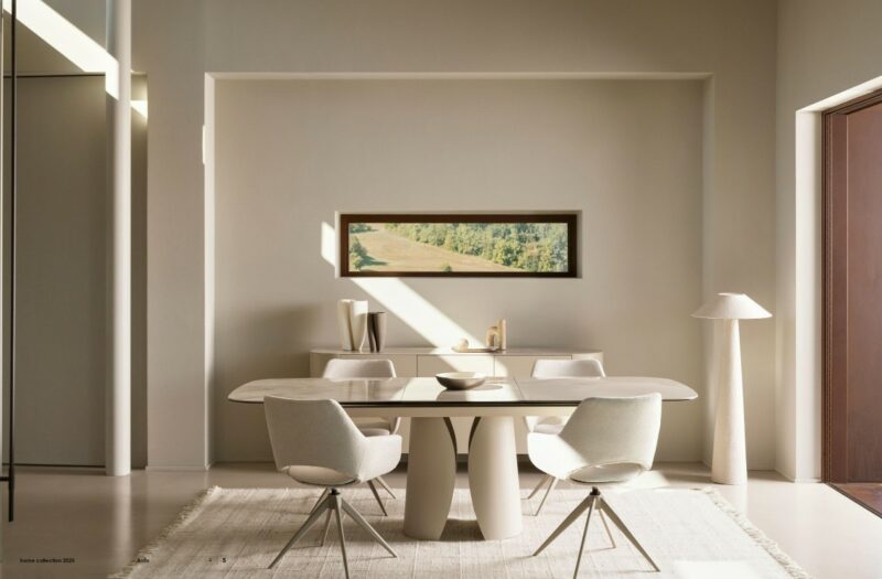 Ardis - Mesa de comedor de 180 (ext. 240) x 95 cm - Imagen 8