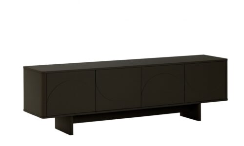 Alternative view of Solei - Mueble para TV de 180 cm, 4P - Negro