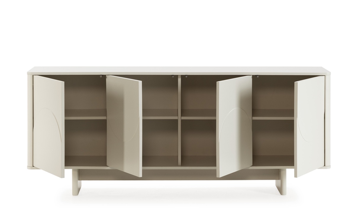 Solei - Aparador de 180 cm, 4P - Crema - Imagen 5