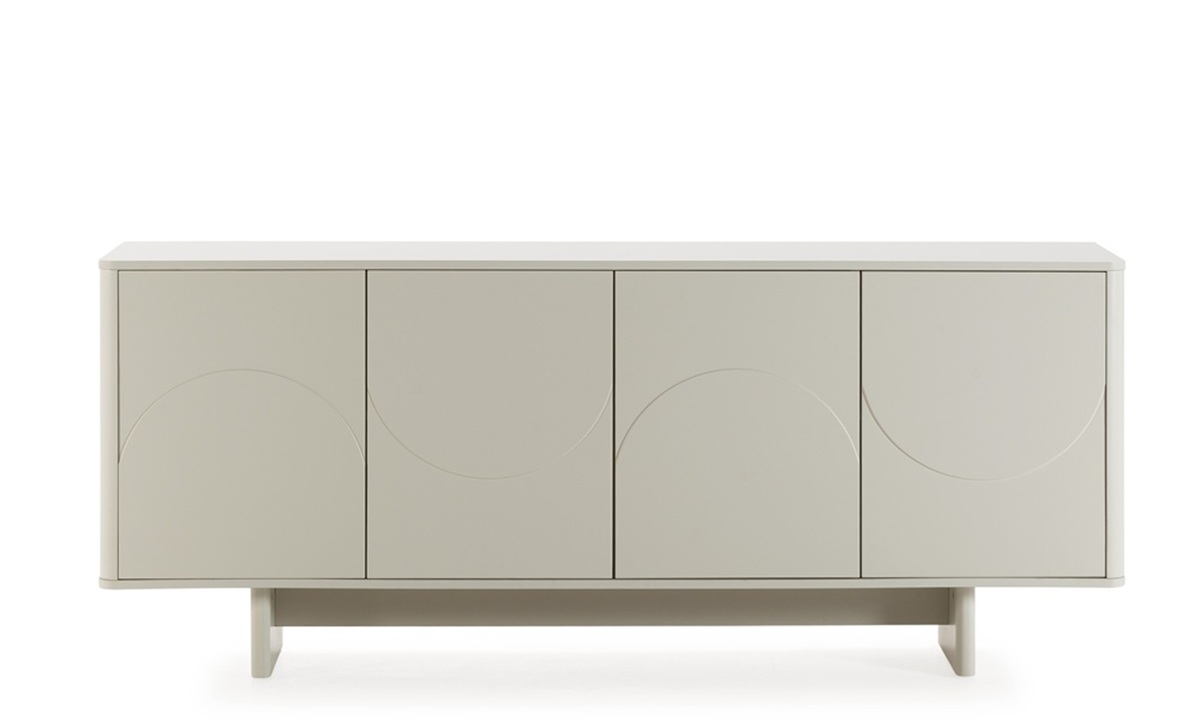 Solei - Aparador de 180 cm, 4P - Crema