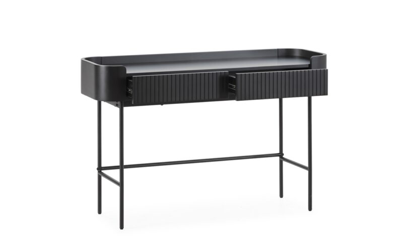 Willa - Consola de 120 cm, 2C - Negro - Imagen 5