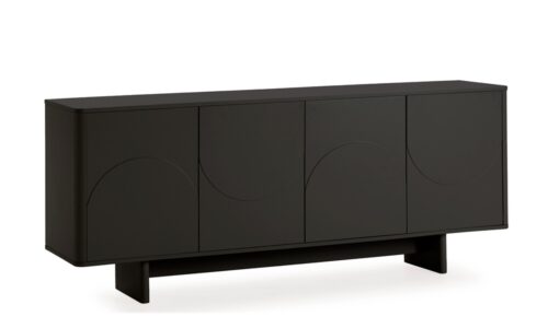 Alternative view of Solei - Aparador de 180 cm, 4P - Negro