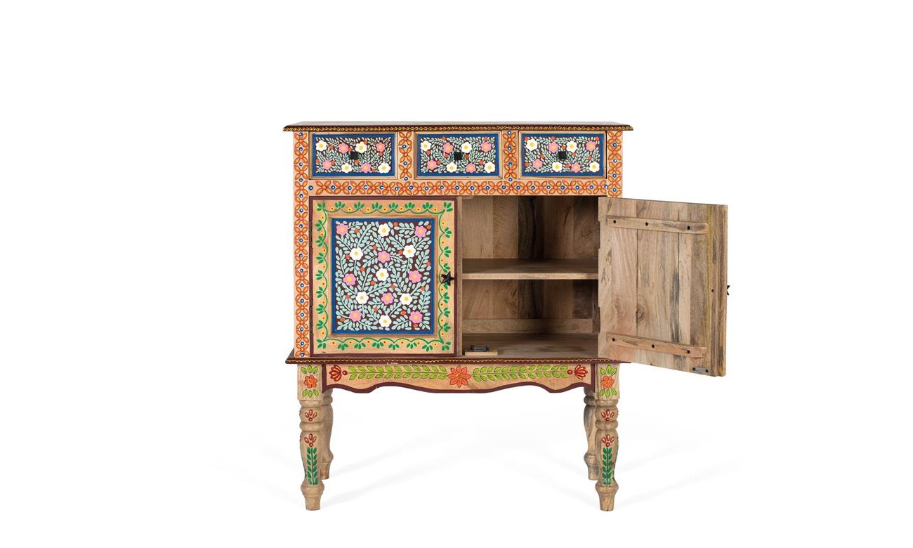 Rajpur - Taquillón de 90 cm 2P/3C - Imagen 5