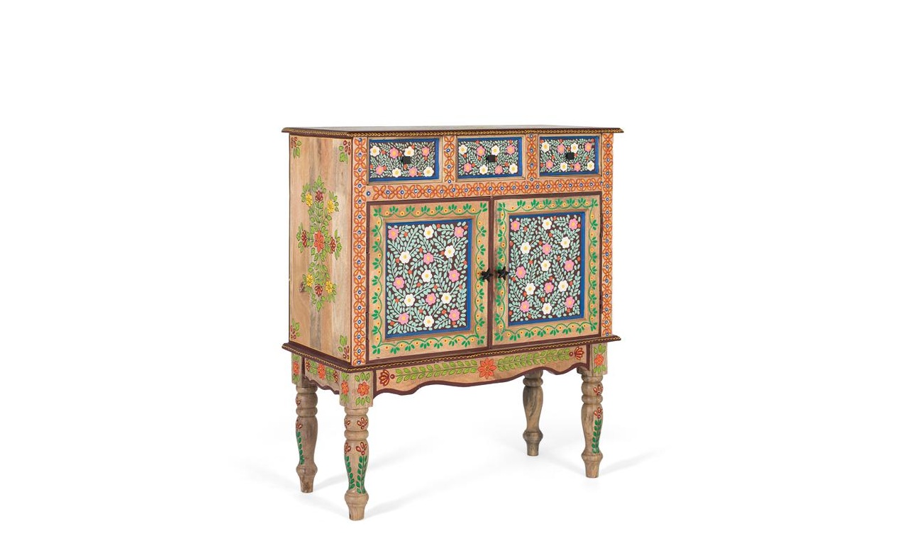 Rajpur - Taquillón de 90 cm 2P/3C - Imagen 2