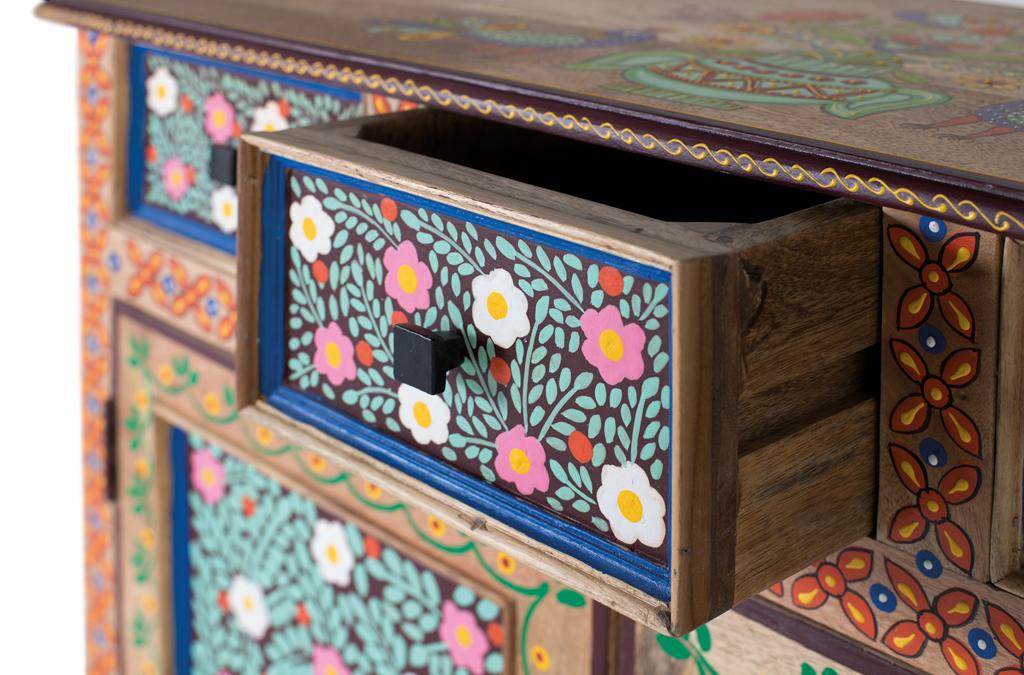 Rajpur - Taquillón de 90 cm 2P/3C - Imagen 6