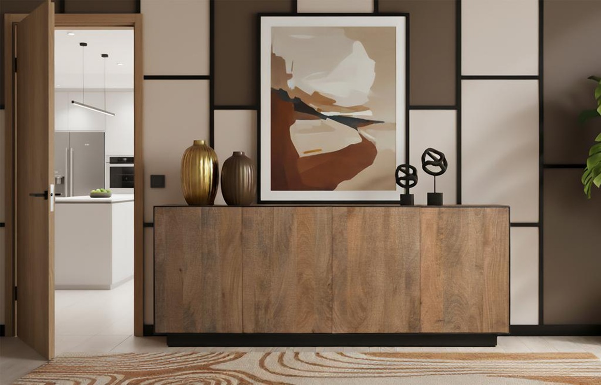 Ronak - Aparador de 200 cm de 4P - Imagen 5