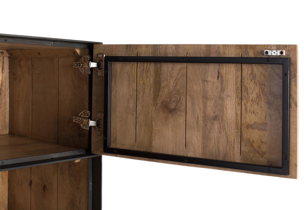 Ronak - Aparador Alto de 90 cm de 3P - Imagen 7