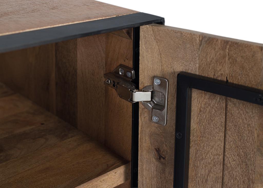 Ronak - Aparador Alto de 90 cm de 3P - Imagen 10