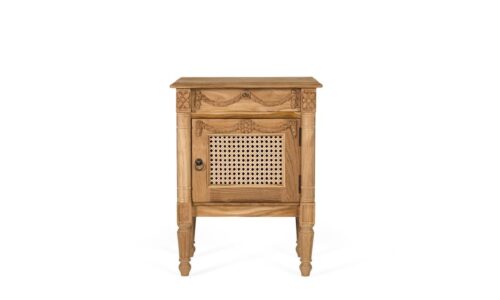 Pukau - Mesita de noche de 50 cm 1P/1C