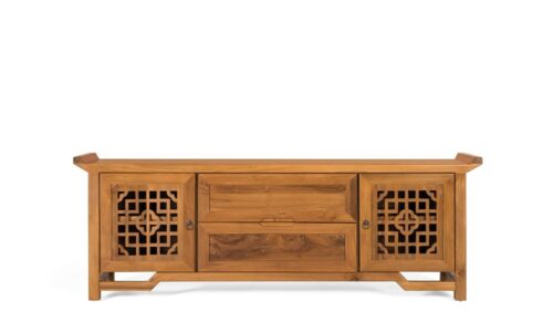 Siasat - Mueble para TV de 180 cm, 2P/2C