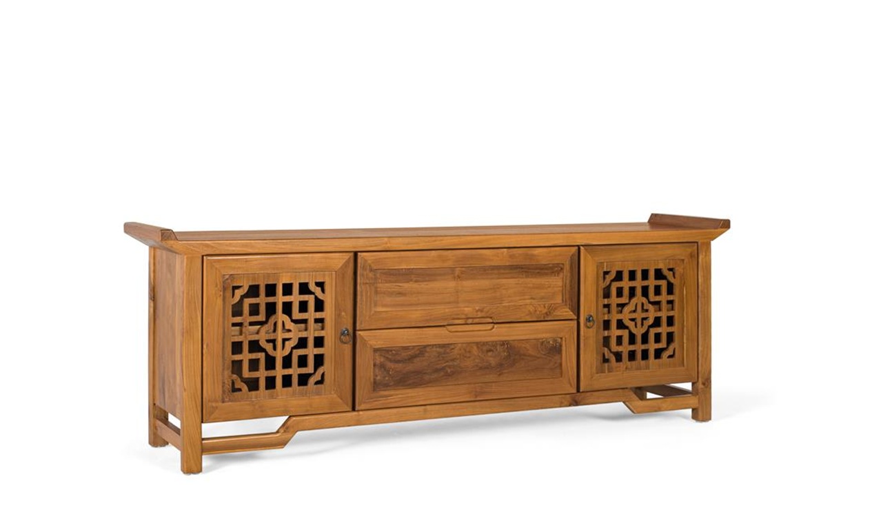 Siasat - Mueble para TV de 180 cm, 2P/2C - Imagen 2