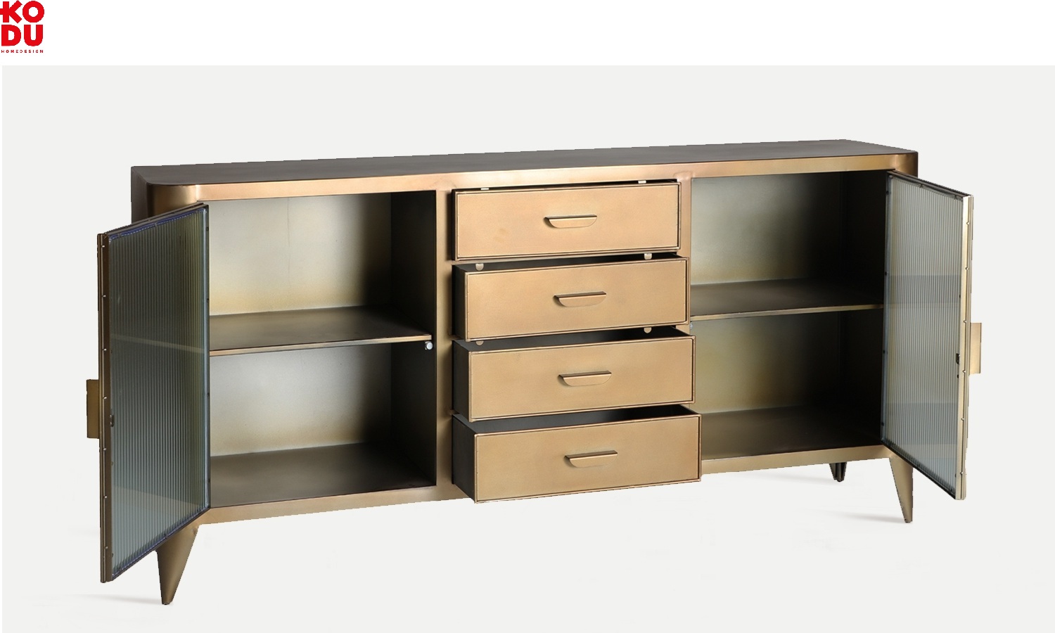 Spessa - Aparador de 160 cm, 2P/4C - Imagen 5