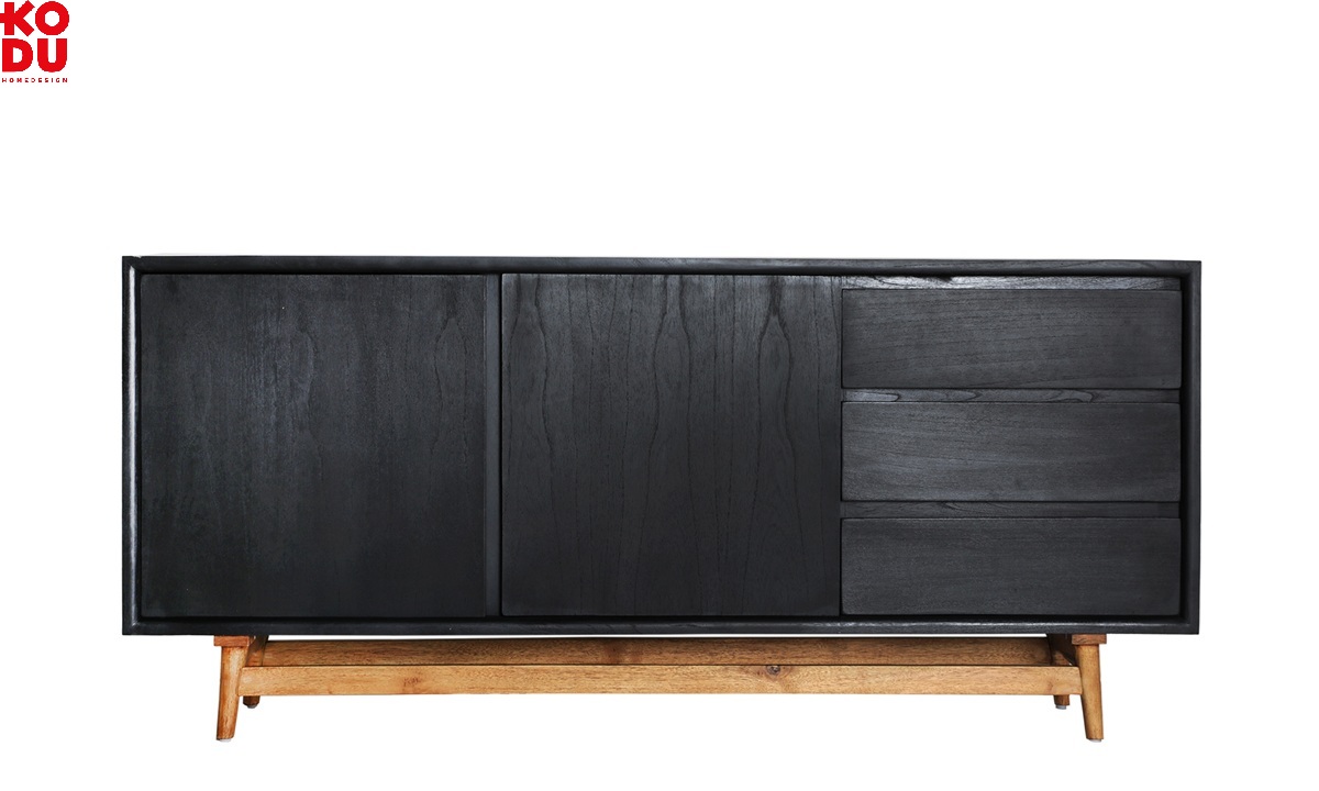 Thiers - Aparador de 180 cm, 2P/3C