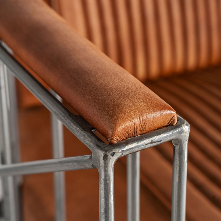 Chaize - Butaca Metal/Piel - Imagen 8