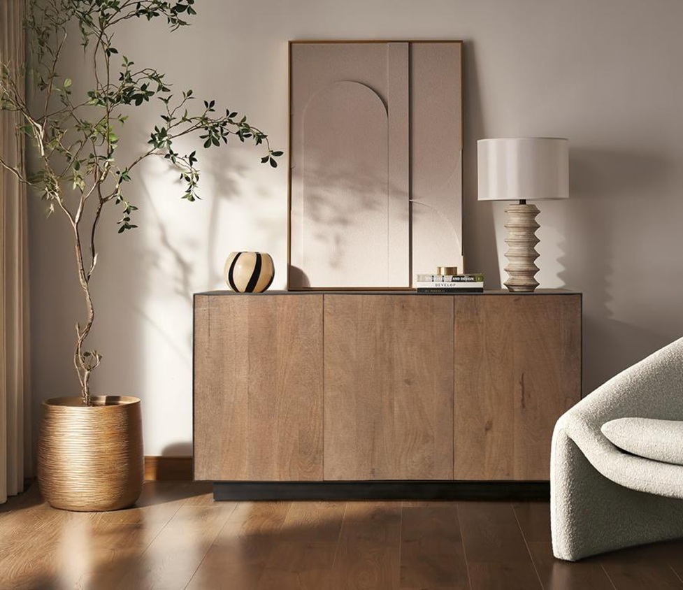 Ronak - Aparador de 150 cm de 3P - Imagen 5