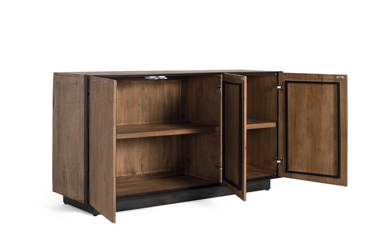 Ronak - Aparador de 150 cm de 3P - Imagen 5